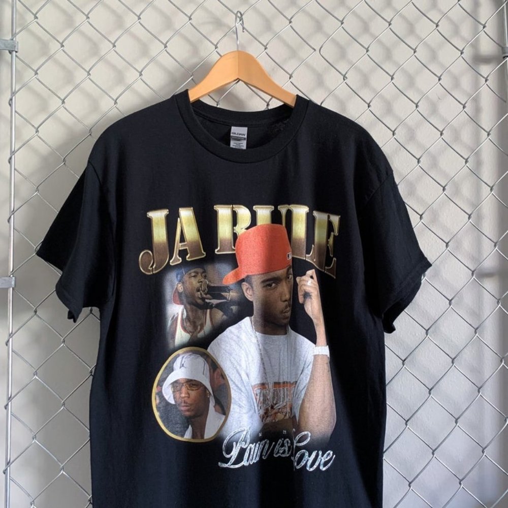 Vintage Style Ja Rule Pain Is Love Graphic shirt 90s 80s tee for fan men women